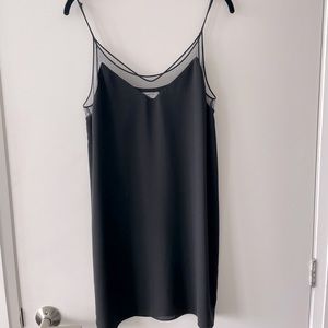 Black Babaton Slip Dress